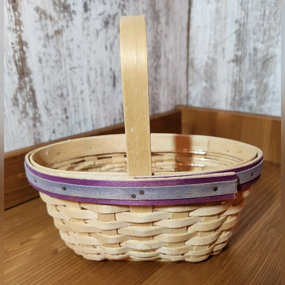 Longaberger VintageCentury Celebration Hostess Basket Easter Wedding Flower Girl